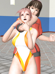 Swimsuit girl kidnapped