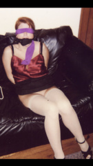Bound, gagged , blindfolded