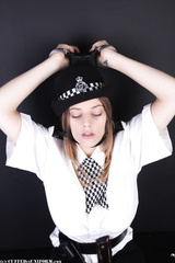 WPC Lotti Rose Handcuffed