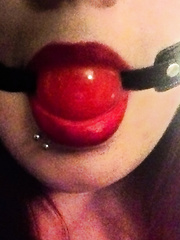 gagged