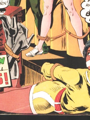 Ebony gagged in comics
