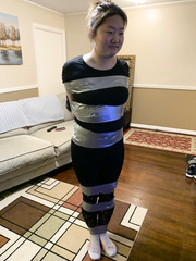 Sarah Taped Up
