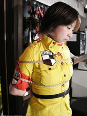 tied up cosplayer