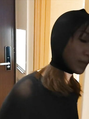 Female Stocking Masked Pantyhose Robbery