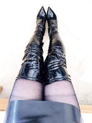 These boots