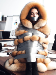 Office fur bondage (AI)