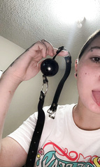 Trinity Ballgag Selfies