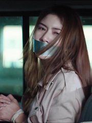 Thai girl tape gagged