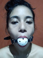 A big ballgag will keep them silent