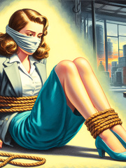 Girl Detective Bondage Fan Art