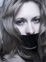 gagged