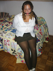 on the bed