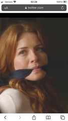 Women cleave gagged