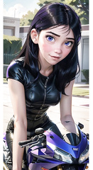 Latex suit