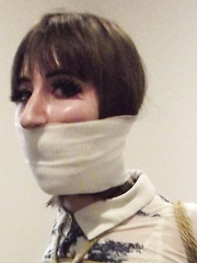 Silenced with tape