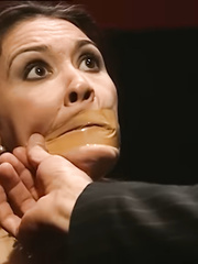 Hostage tape gagged