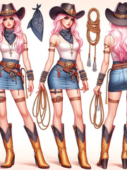 Pinkie Pie Cowgirl