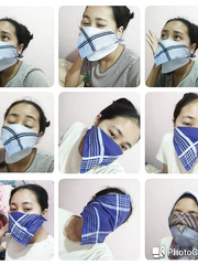 Woman and hankies