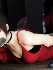 hogtied