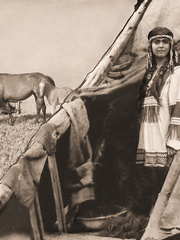 The Indian woman