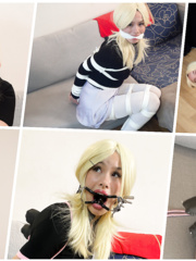 Lilly's shoot 24Feb 24! Tight ties, and different gags!
