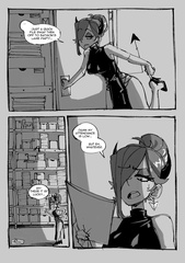 short bondage comic