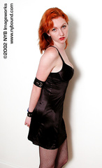 Nybound -Allie  - cuffed in black dress
